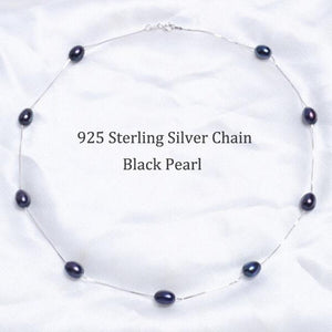 Sterling Silver Pearl Choker